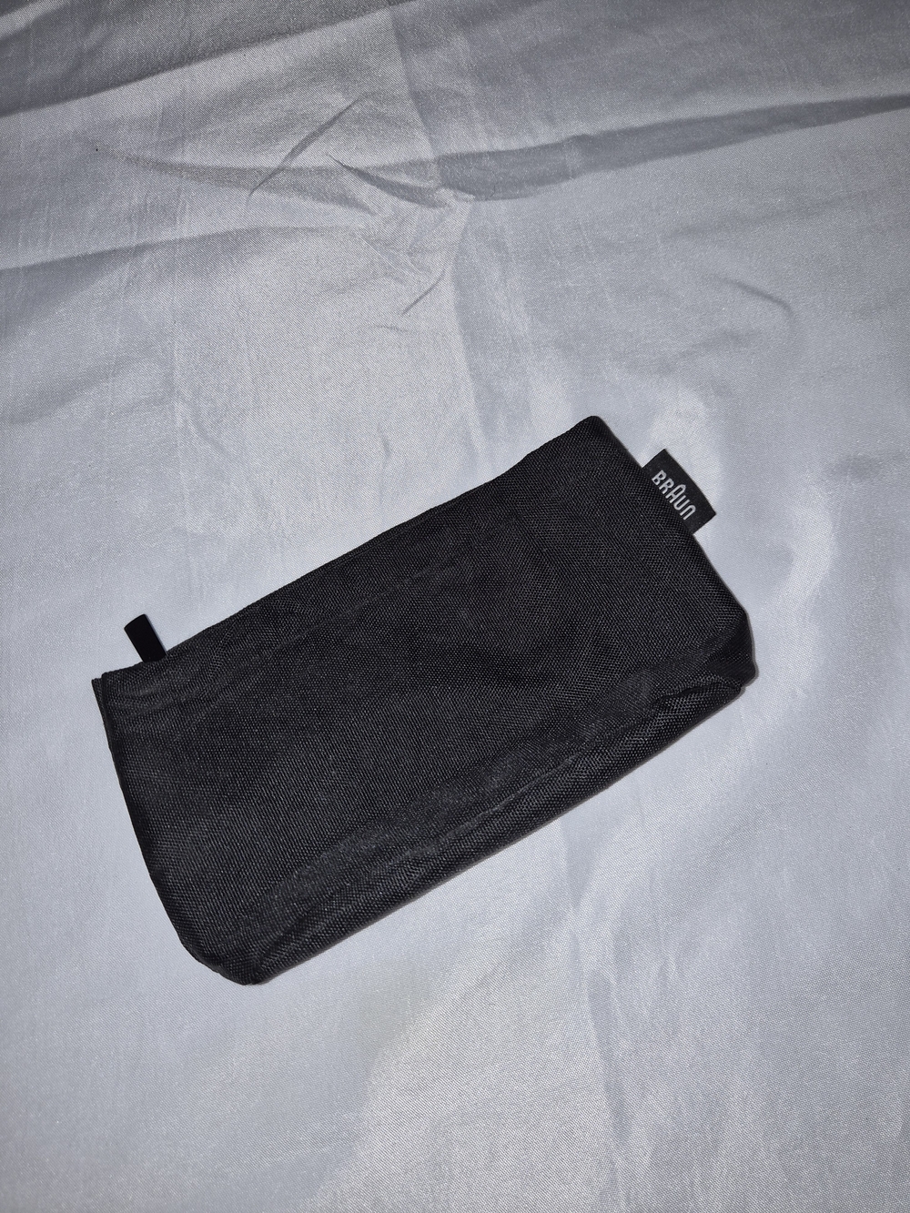 Braun Black Toiletry Pouch